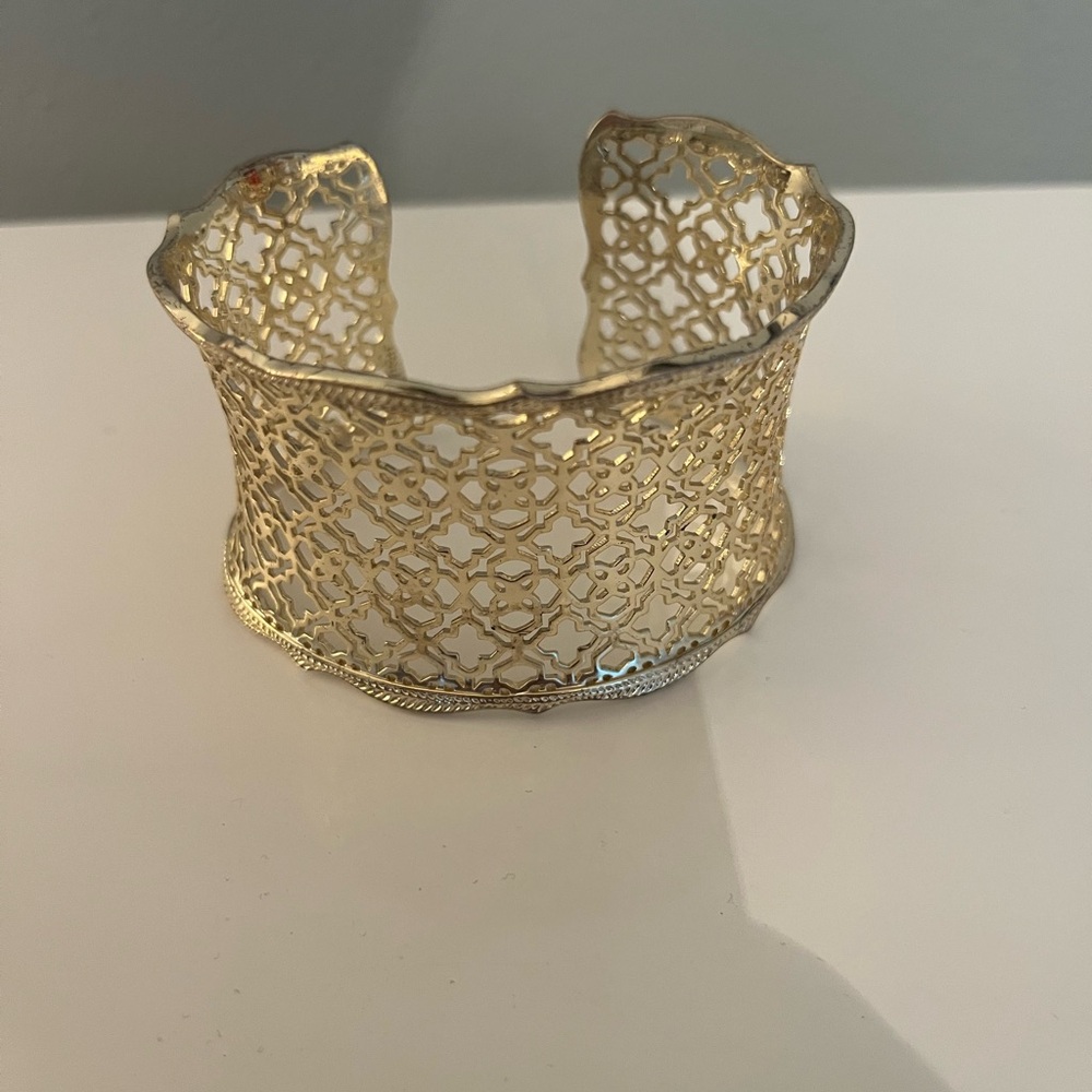 Kendra Scott Gold Filigree Bracelet